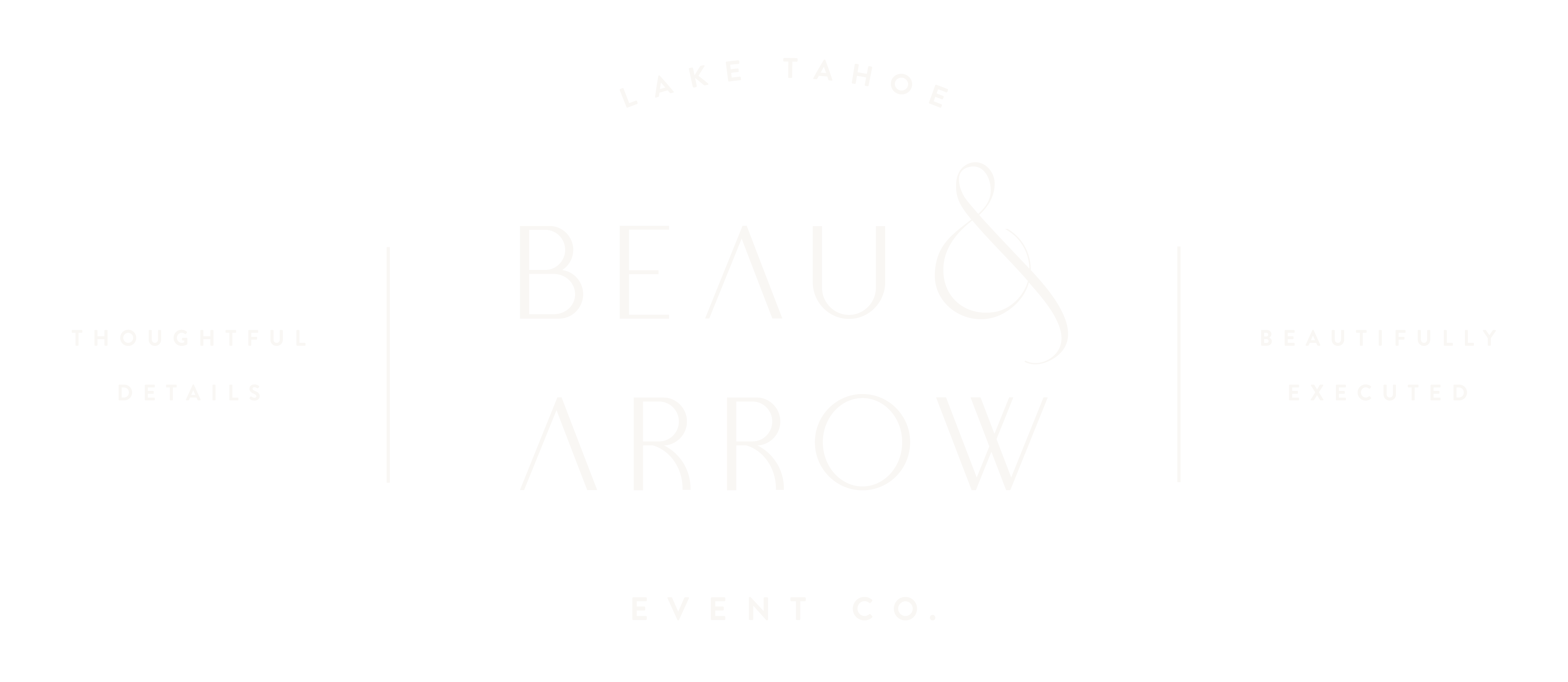 Beau and Arrow event co logo